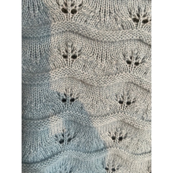 Altar’s state blue cropped sweater women’s L - Picture 7 of 11